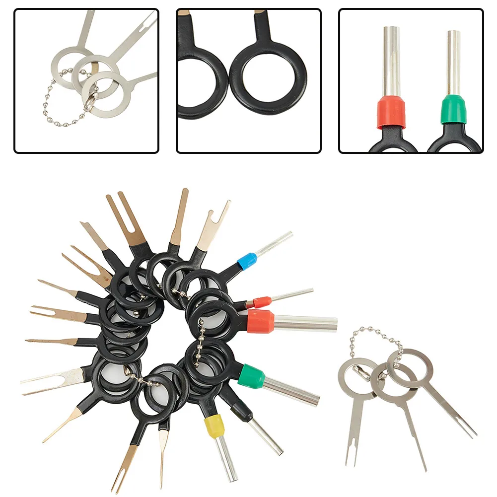 21Pcs Car Wiring Terminal Removal Repair-Tool Connector Pin Extractor Puller High-Quality-Accessories For Vehicles
21Pcs Car Wiring Terminal Removal Repair-Tool Connector Pin Extractor Puller High-Quality-Accessories For Vehicles