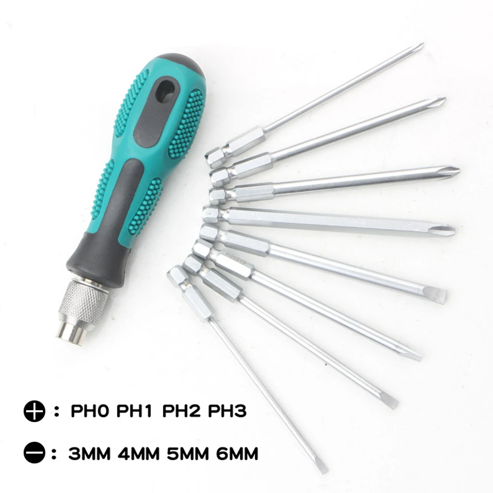 8pcs Cross Word Screwdrivers With Handle Magnetic Screwdrivers Bit Flat Head 1/4" Hex Shank Screwdriver Hand Tools PH0 PH1 PH2
8pcs Cross Word Screwdrivers With Handle Magnetic Screwdrivers Bit Flat Head 1/4" Hex Shank Screwdriver Hand Tools PH0 PH1 PH2