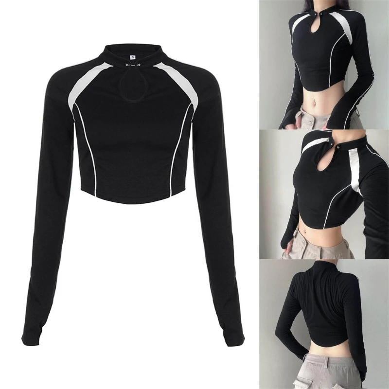Womens Neck Shirts Tops,Casual Long Sleeve Tshirts,Casual Sexy Crop Tops Blouses Simple Fitted Going Out Tops
Womens Neck Shirts Tops,Casual Long Sleeve Tshirts,Casual Sexy Crop Tops Blouses Simple Fitted Going Out Tops