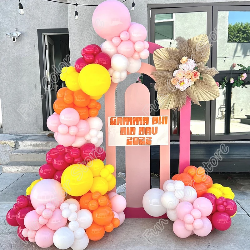 210pcs Macaron Pink Colorful Latex Balloon Wedding Birthday Party Garland White Decoration Mariage Gender Reveal Baby Shower Kit
210pcs Macaron Pink Colorful Latex Balloon Wedding Birthday Party Garland White Decoration Mariage Gender Reveal Baby Shower Kit