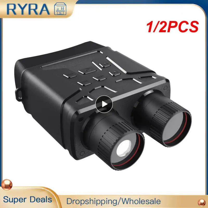 

1/2PCS Digital Zoom 300m Binoculars Night Device R6 850nm Infrared 1080P 5X Digital Zoom Telescope Outdoor Night