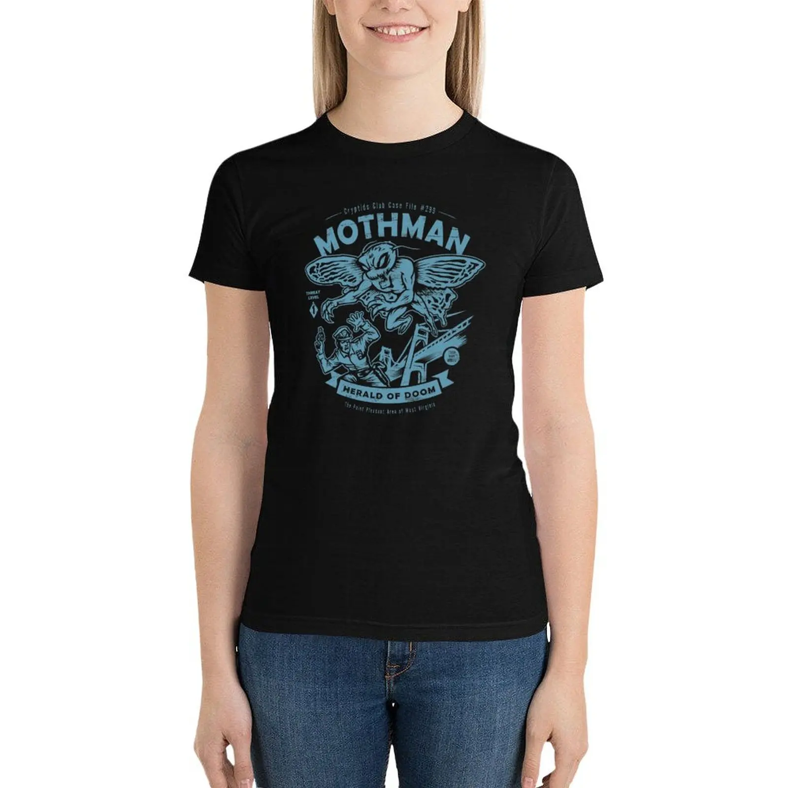 Mothman - Cryptids Club Case file #299 T-Shirt anime clothes cute tops graphics graphic t-shirts for Women
Mothman - Cryptids Club Case file #299 T-Shirt anime clothes cute tops graphics graphic t-shirts for Women
