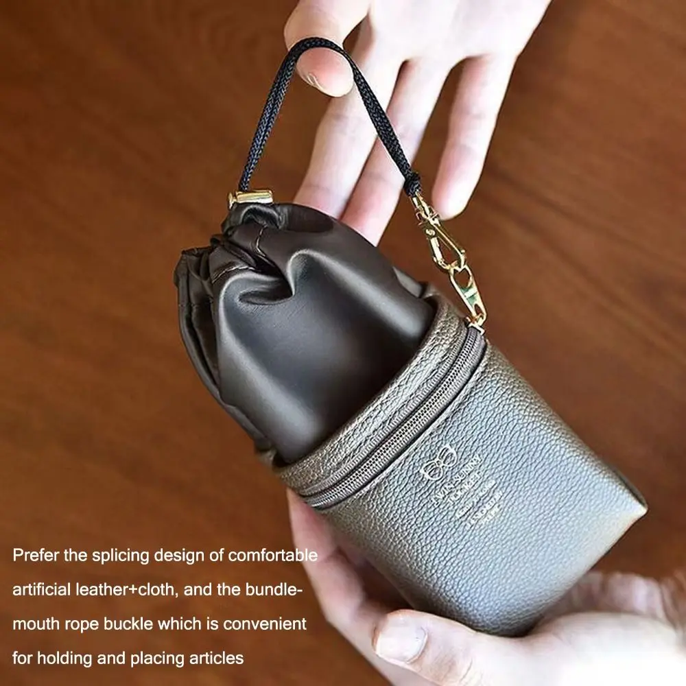 Waterproof Glasses Case Portable Soft Leather Double Layer Eyeglasses Storage Bag Drawstring Zipper Sunglasses Pouch Men
Waterproof Glasses Case Portable Soft Leather Double Layer Eyeglasses Storage Bag Drawstring Zipper Sunglasses Pouch Men