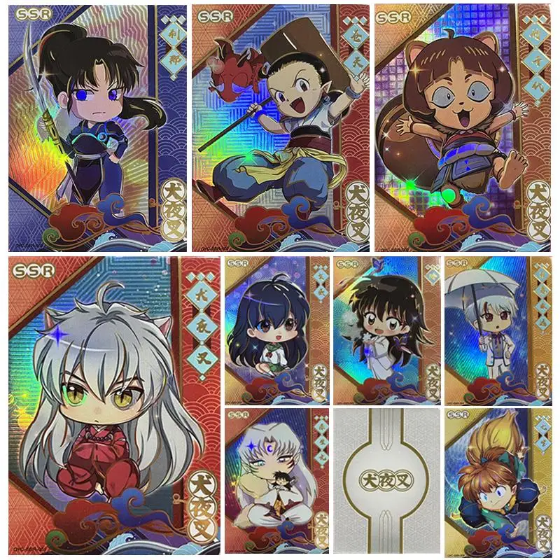 Anime Inuyasha Higurashi Kagome SSR series Sesshoumaru Higurashi Towa Rin collection card Children's toys Board game card
Anime Inuyasha Higurashi Kagome SSR series Sesshoumaru Higurashi Towa Rin collection card Children's toys Board game card