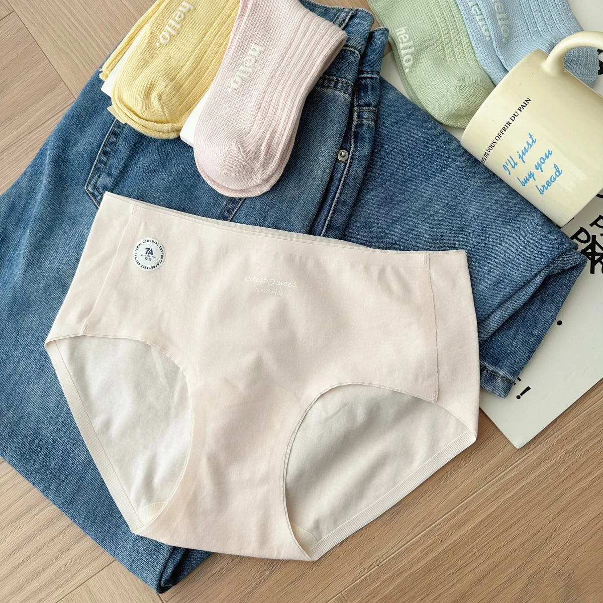 Burst New Invisible Extended Crotch 16CM Non-marking Cotton Non-marking 7A Antibacterial Cotton Women's Underwear Class A
Burst New Invisible Extended Crotch 16CM Non-marking Cotton Non-marking 7A Antibacterial Cotton Women's Underwear Class A