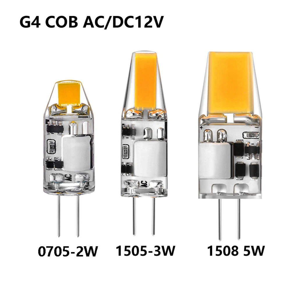 Светодиодная лампа G4 12 В, безмерцающая cob Светодиодная лампа, заменяемая галогенная люстра с углом луча 360 градусов, светодиодная лампа g4
Светодиодная лампа G4 12 В, безмерцающая cob Светодиодная лампа, заменяемая галогенная люстра с углом луча 360 градусов, светодиодная лампа g4