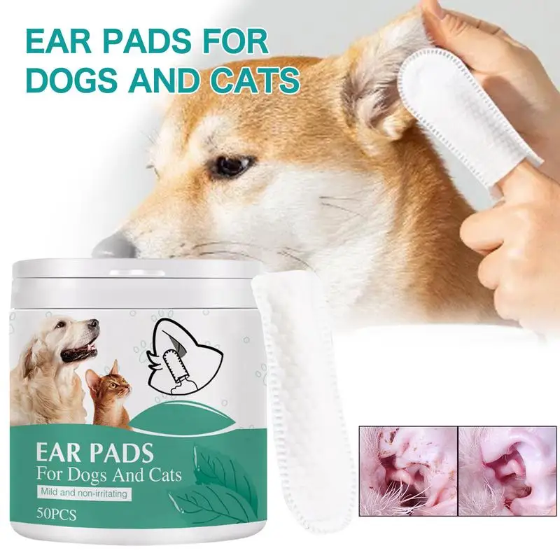 Pet Ear Cleaning Wipes 50pcs Cat Dog Ear Wipes Pet Earwax Cleaning Finger Cots Dog Dirt Remover Wet Wipe Pet Supplies
Pet Ear Cleaning Wipes 50pcs Cat Dog Ear Wipes Pet Earwax Cleaning Finger Cots Dog Dirt Remover Wet Wipe Pet Supplies