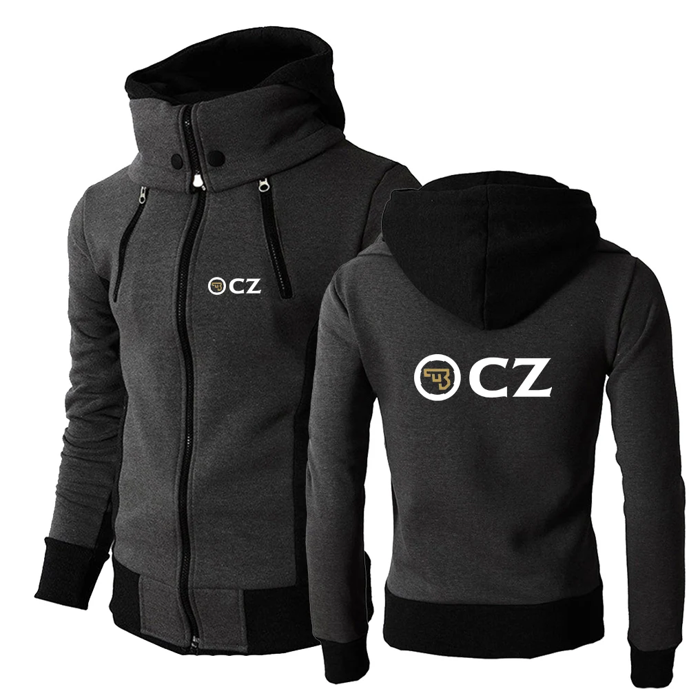 CZ Ceska Zbrojovka 2023 Men's New Print Autumn Casual Solid Color Double Zipper Hoodie Slim Fit Comfort Streetwear Tops Clothing
CZ Ceska Zbrojovka 2023 Men's New Print Autumn Casual Solid Color Double Zipper Hoodie Slim Fit Comfort Streetwear Tops Clothing