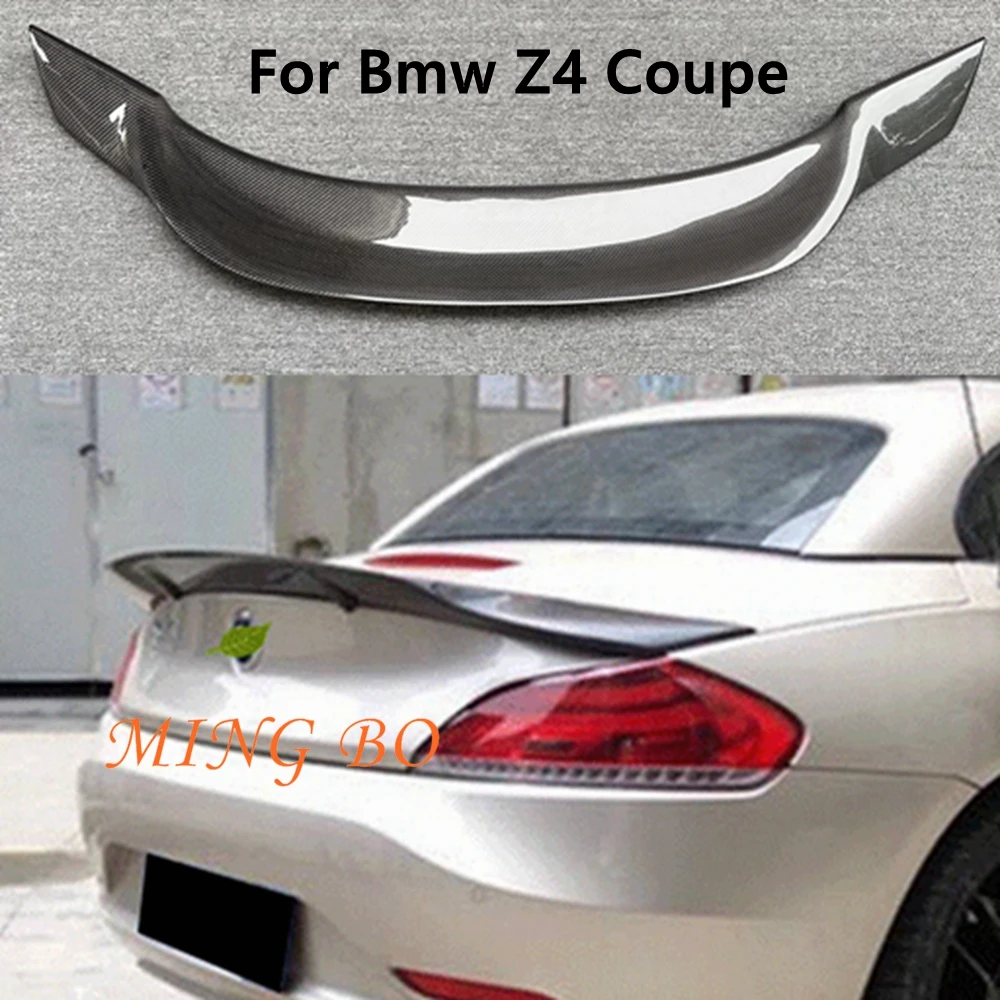 

For Bmw Z4 2009 - 2016 R style Carbon Fiber E89 Coupe Convertible Design Spoiler Rear Trunk Wings Spoiler