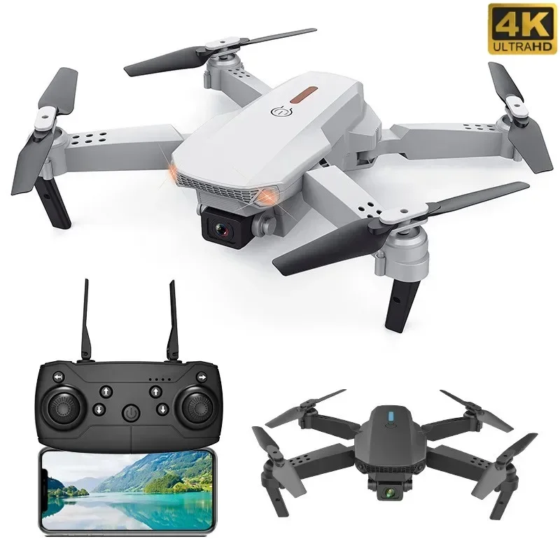 

E88 Pro WIFI FPV New Quadcopter Drone With HD 4K 1080P Wide Angle Camera Height Hold RC Foldable Quadcopter Dron Gift Toy