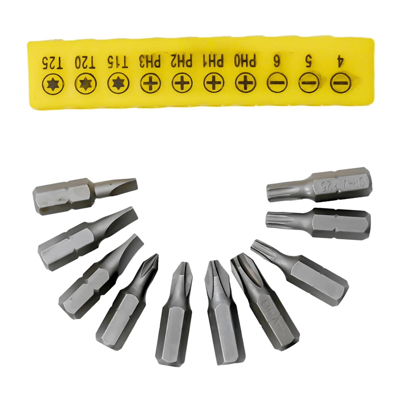 Drill Set Screwdriver Bit Wrench Tool 10Pcs/set 3 Shape 6.35mm Screwdriver Silver Color Hand Tools Accessories
Drill Set Screwdriver Bit Wrench Tool 10Pcs/set 3 Shape 6.35mm Screwdriver Silver Color Hand Tools Accessories