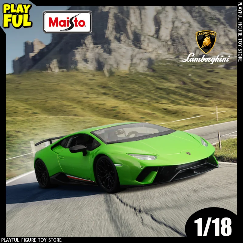 Maisto 1:18 Lamborghini Huracan Performante Diecast Car Model Sports Car Edition Alloy Luxury Vehicle Toys Car model kids Gift
Maisto 1:18 Lamborghini Huracan Performante Diecast Car Model Sports Car Edition Alloy Luxury Vehicle Toys Car model kids Gift