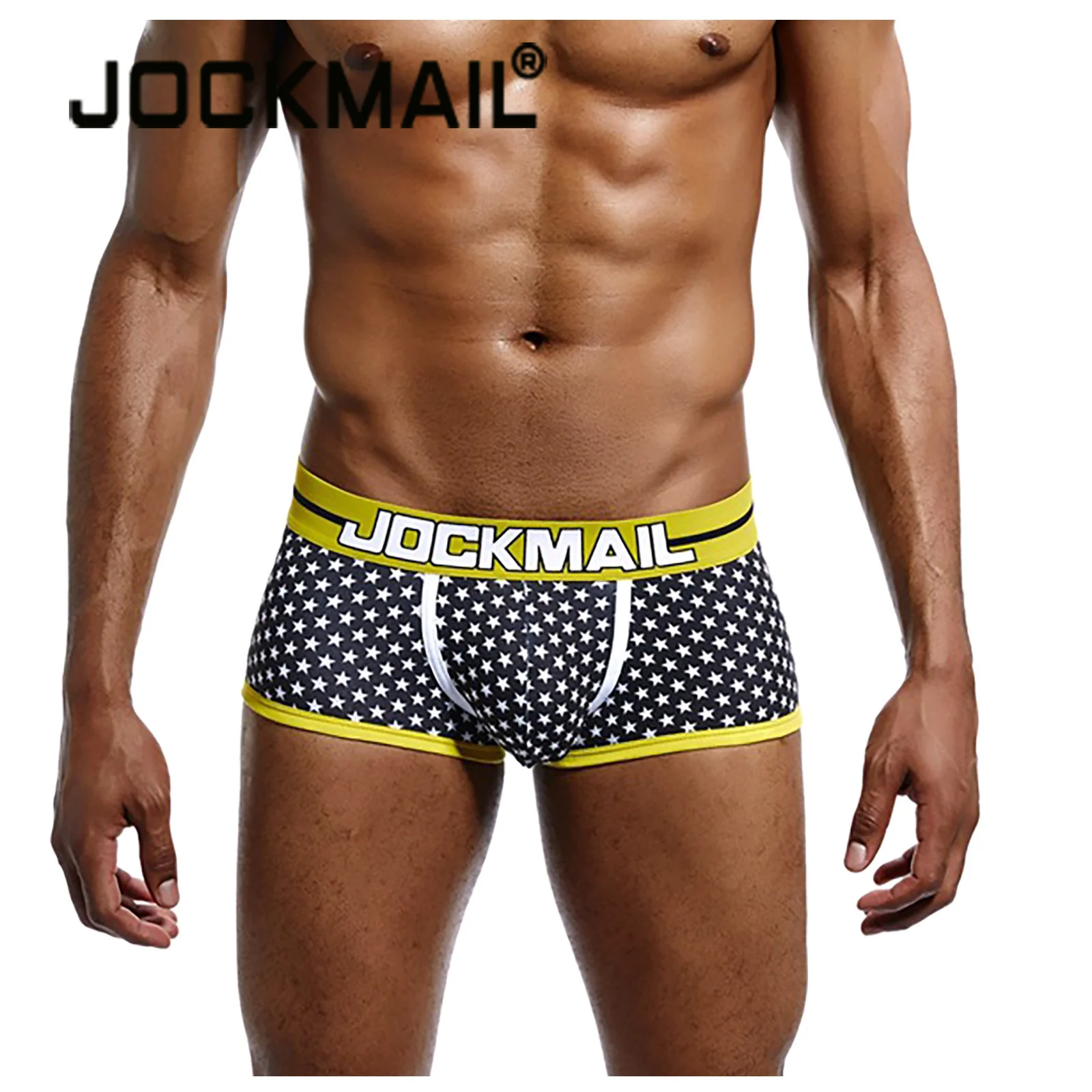 JOCKMAIL Mens Boxer Shorts Underwear Convex-Pouch Sexy Solid Classic Male Panties Lingerie Mens Boxer Briefs Pouch Underpants
JOCKMAIL Mens Boxer Shorts Underwear Convex-Pouch Sexy Solid Classic Male Panties Lingerie Mens Boxer Briefs Pouch Underpants