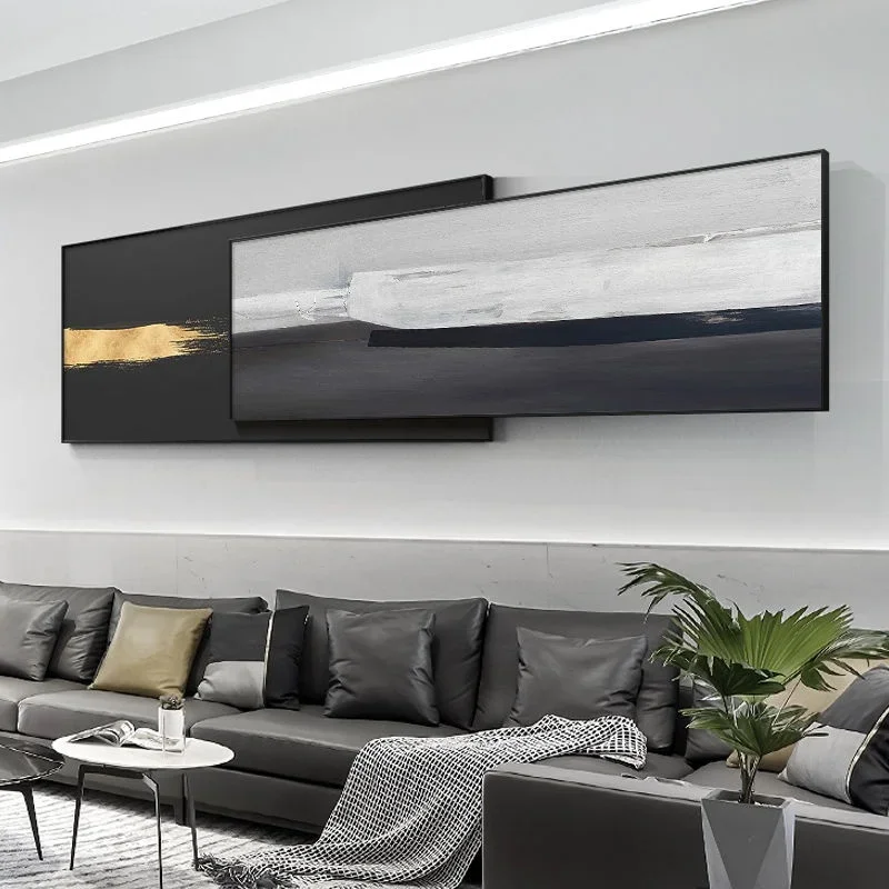 

Современная Женская Роскошная декоративная картина для гостиной абстрактный фон для дивана атмосферная высококачественная двухслойная стена