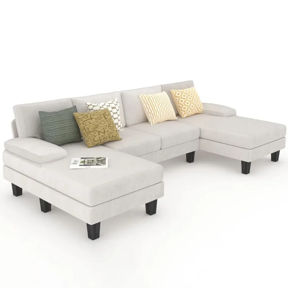 Convertible Sectional Sofa Couch Loveseat Modern Chenille Fabric U-Shaped Hall Sofas Luxury Modular Living Room Sets Furniture
Convertible Sectional Sofa Couch Loveseat Modern Chenille Fabric U-Shaped Hall Sofas Luxury Modular Living Room Sets Furniture