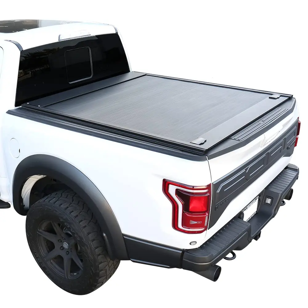 Высококачественная Выдвижная жесткая накладка на кровать для пикапа Ford f150, накладка на ролик Hilux Tonneau
Высококачественная Выдвижная жесткая накладка на кровать для пикапа Ford f150, накладка на ролик Hilux Tonneau