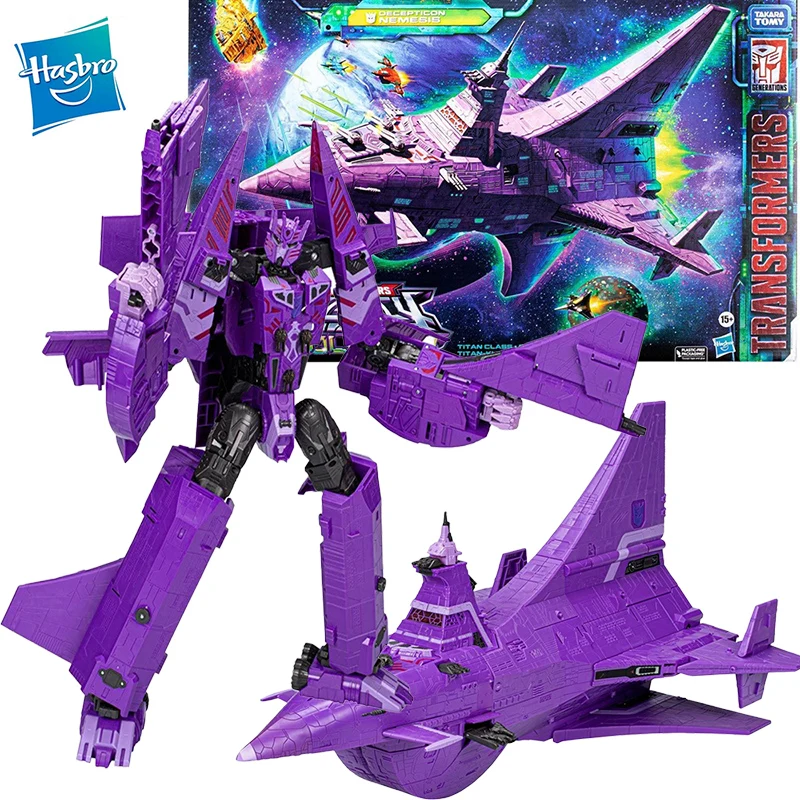 In Stock Hasbro Transformers Legacy Evolution Titan Class Decepticon Nemesis Anime Action Figures Model Collection Robot Toy
In Stock Hasbro Transformers Legacy Evolution Titan Class Decepticon Nemesis Anime Action Figures Model Collection Robot Toy