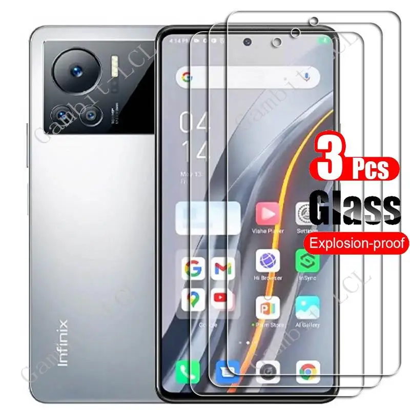 

3PCS Tempered Glass For Infinix Note 12 VIP 6.7" Protective Film InfinixNote12VIP Note12VIP X672 Screen Protector Cover