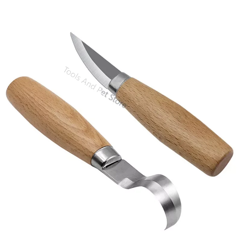 Wood Carving Knife Chisel Hook Knife Carving Tools Ergonomic Woodworking Spoon Durable Crooked Beginners Sculptural Professional
Wood Carving Knife Chisel Hook Knife Carving Tools Ergonomic Woodworking Spoon Durable Crooked Beginners Sculptural Professional