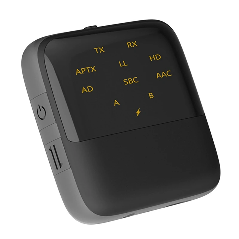 Bluetooth 5,2 приемопередатчик APTX HD с низкой задержкой черный для автомобильных наушников колонок ТВ компьютера
Bluetooth 5,2 приемопередатчик APTX HD с низкой задержкой черный для автомобильных наушников колонок ТВ компьютера
