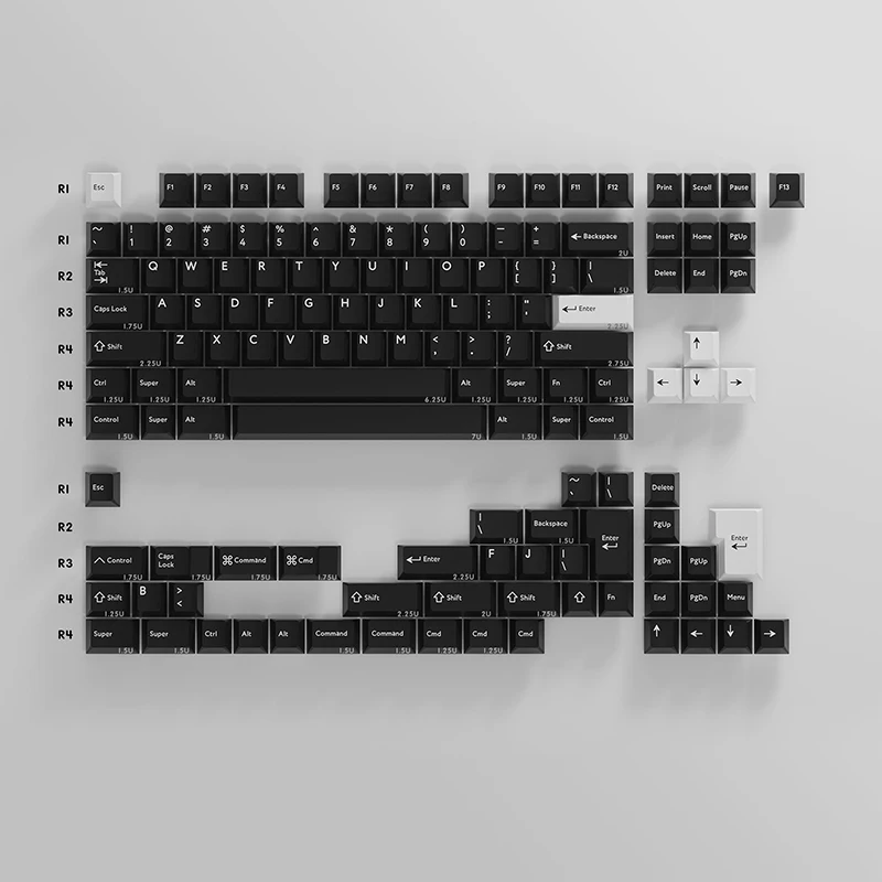 PBTFANS WOB PBT keycap double shot cherry profile base kit for mx mechanical keyboard
PBTFANS WOB PBT keycap double shot cherry profile base kit for mx mechanical keyboard