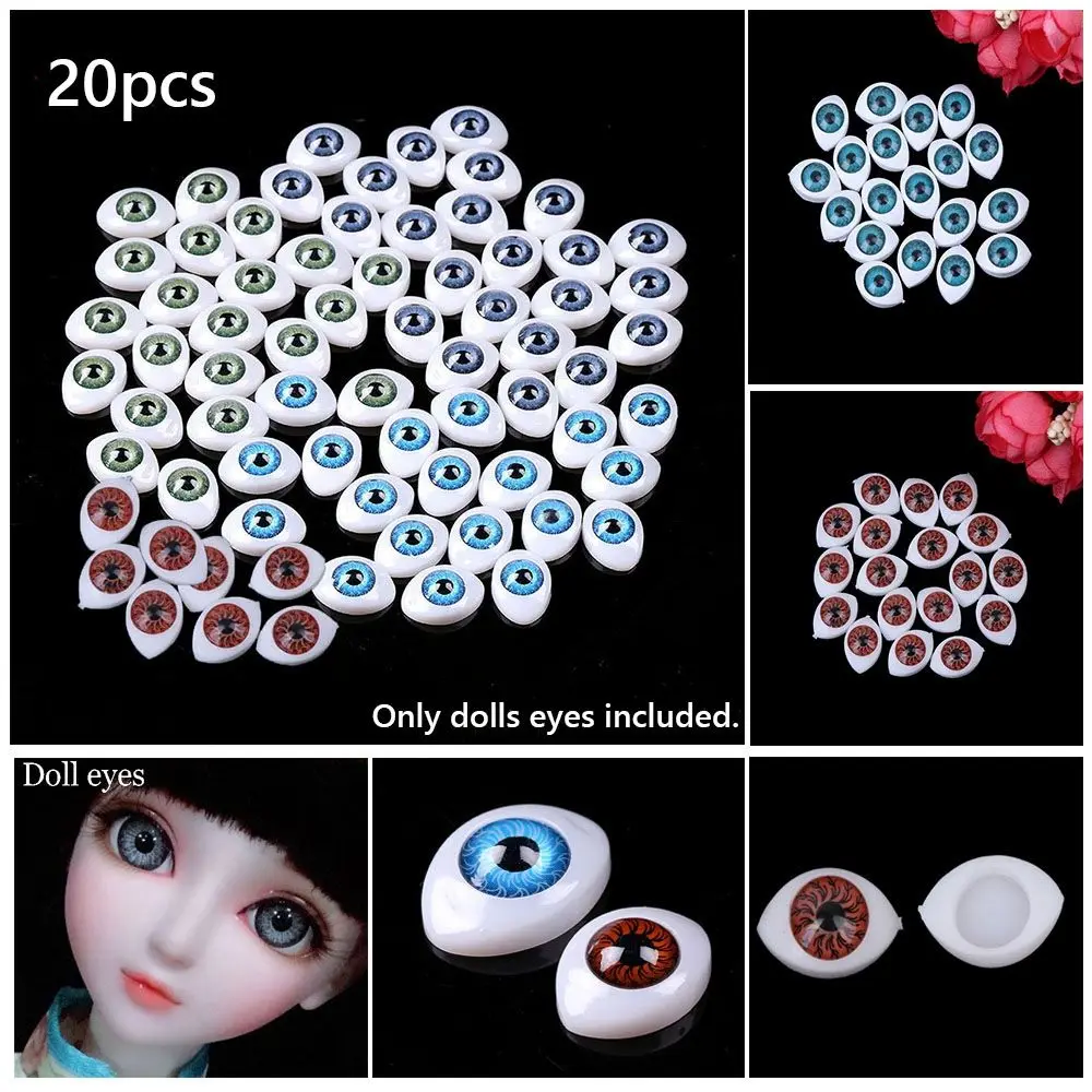 20pcs Funny Plastic Doll Safety Eyes For Animal Toy Puppet Making Dinosaur Eyes DIY Craft Accessories
20pcs Funny Plastic Doll Safety Eyes For Animal Toy Puppet Making Dinosaur Eyes DIY Craft Accessories