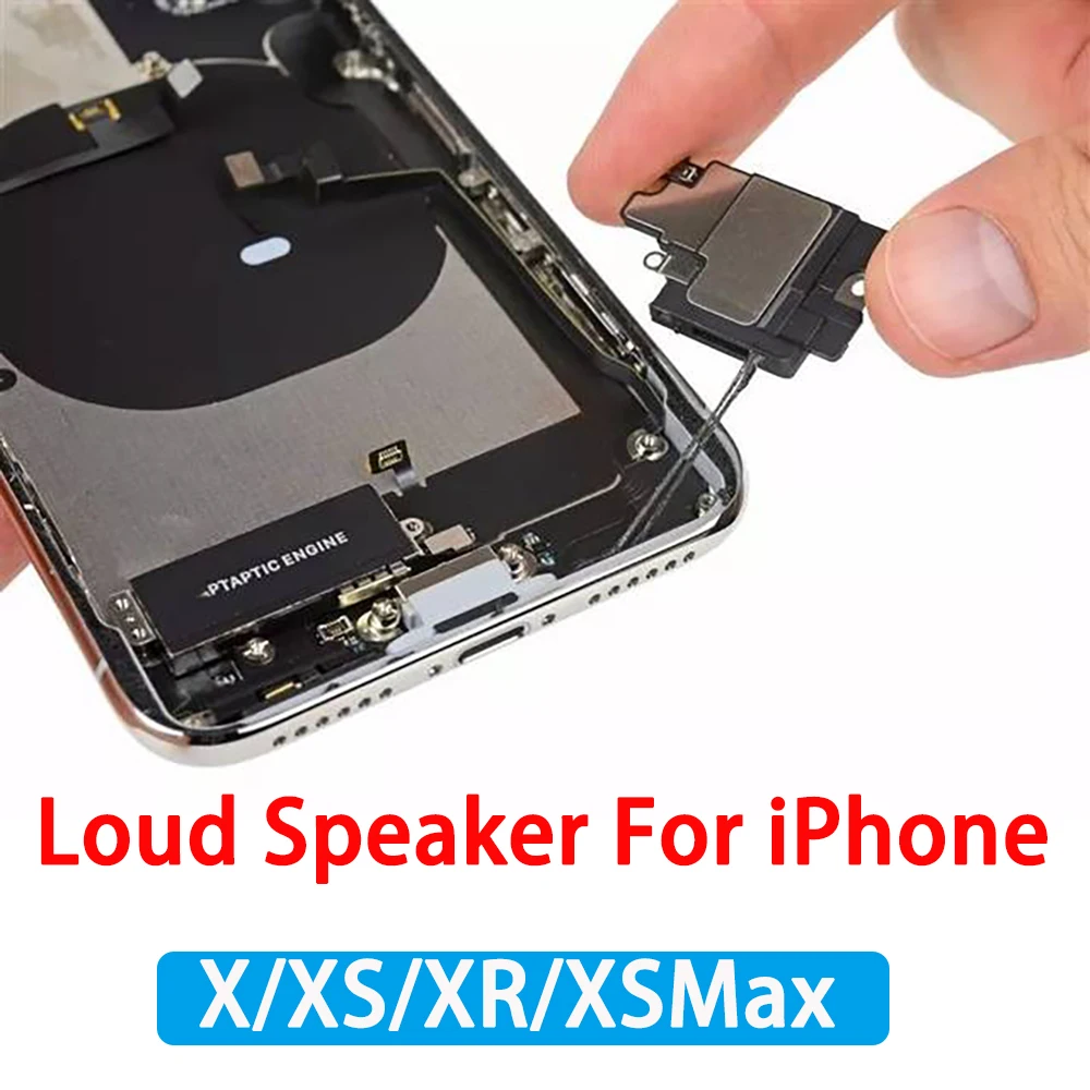 Loud Loud Speaker Replacement For iPhone X XR XS XSMax Ringer LoudSpeaker Buzzer Flex Cable
Loud Loud Speaker Replacement For iPhone X XR XS XSMax Ringer LoudSpeaker Buzzer Flex Cable