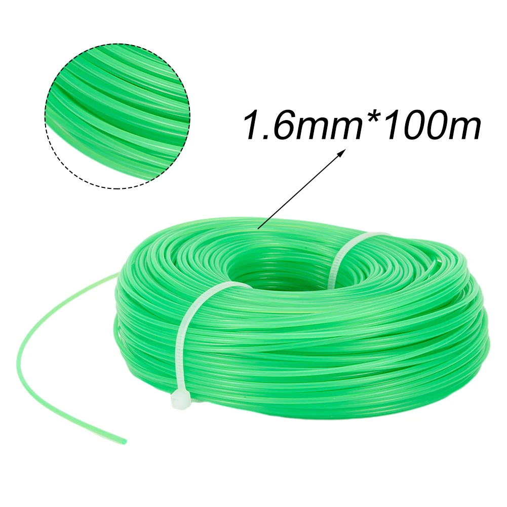 1.6MMX100Meters Yard Garden Lawn Trimmer Line Sturdy And Durable Replacement Cord For Grass Trimmer White Accessories
1.6MMX100Meters Yard Garden Lawn Trimmer Line Sturdy And Durable Replacement Cord For Grass Trimmer White Accessories