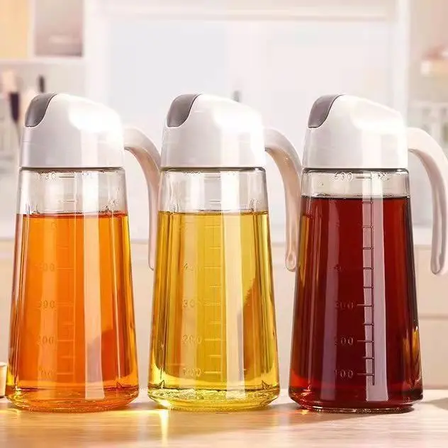 Automatic Opening And Closing Cover Glass Oil Bottle Kitchen Oil Control Anti-Leakage Oil Pot Household Soy Sauce Vinegar Bottle
Automatic Opening And Closing Cover Glass Oil Bottle Kitchen Oil Control Anti-Leakage Oil Pot Household Soy Sauce Vinegar Bottle
