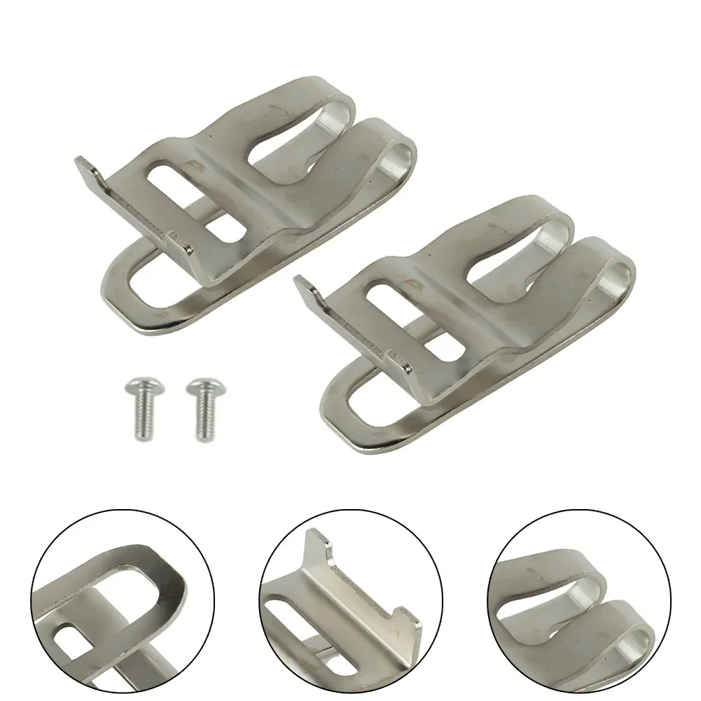 2pcs Belt Clip With Screws 2609111584 For Bosch 18V Cordless Drill High-quality Steel Belt Clip Set Power Tool Parts
2pcs Belt Clip With Screws 2609111584 For Bosch 18V Cordless Drill High-quality Steel Belt Clip Set Power Tool Parts