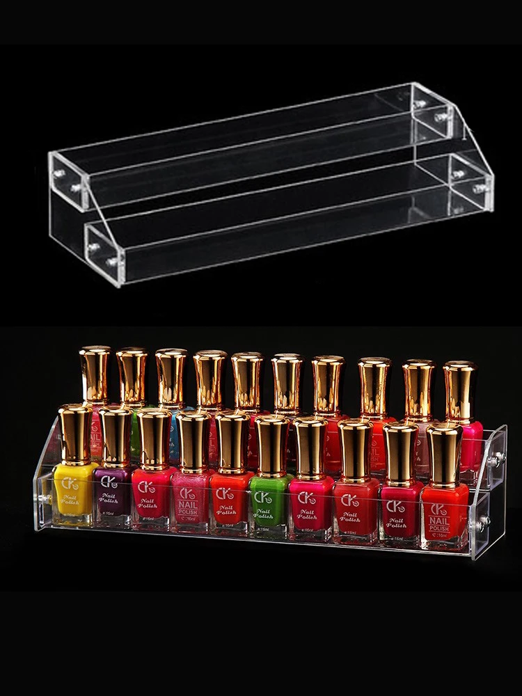 Acrylic Rack Nail Polish Display Shelf 2 Layer Transparent Multifunctio Lipstick Jewelry Polishing Sand Strip Toolbox Makeup Box
Acrylic Rack Nail Polish Display Shelf 2 Layer Transparent Multifunctio Lipstick Jewelry Polishing Sand Strip Toolbox Makeup Box