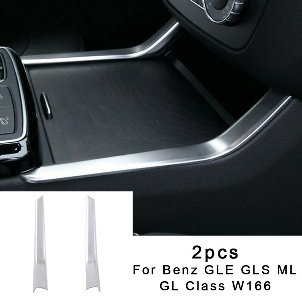 2Pcs/Set Console Water Cup Cover Holder Trim Stainless Steel For Benz ML W166 2012-2015 GL X166 2013-2015 Decor Strips
2Pcs/Set Console Water Cup Cover Holder Trim Stainless Steel For Benz ML W166 2012-2015 GL X166 2013-2015 Decor Strips