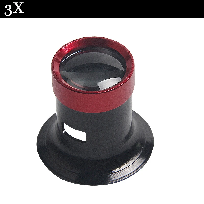 3X Magnifier Aluminum Alloy Watchmaker Magnifying Glass Jewelry Watch Repair Glass Lens Loupe Accessory
3X Magnifier Aluminum Alloy Watchmaker Magnifying Glass Jewelry Watch Repair Glass Lens Loupe Accessory