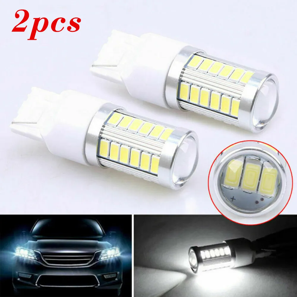 2pcs T20 W21/5W 33SMD DUAL FILAMENT LED DRL SIDELIGHT SUPER WHITE BULBS For Turn Light Reverse Light Brake Light Side Light
2pcs T20 W21/5W 33SMD DUAL FILAMENT LED DRL SIDELIGHT SUPER WHITE BULBS For Turn Light Reverse Light Brake Light Side Light