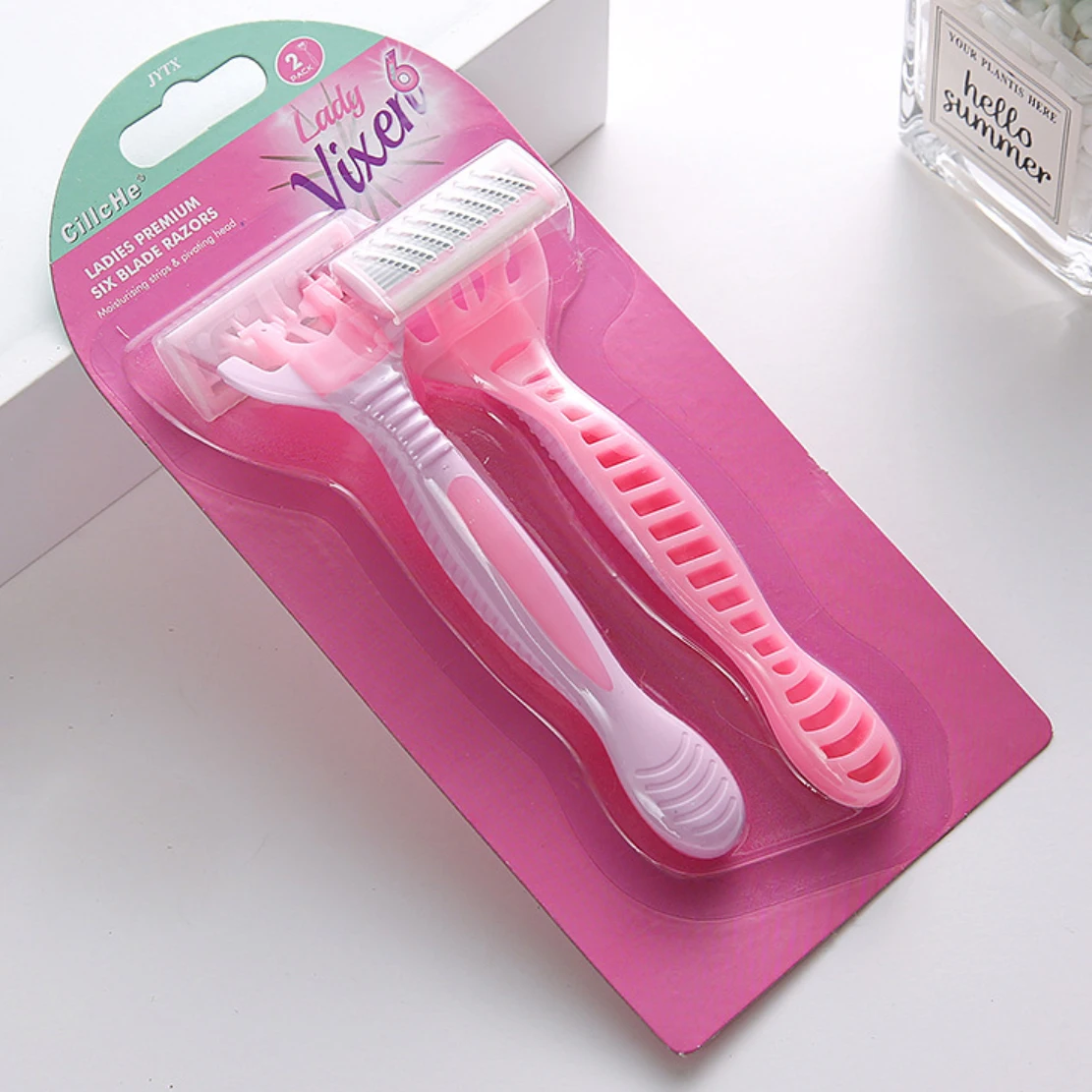 6 Layers 2 Razor Holder Shaving Machine Safety Razor Blades Manual Shaving Face Care Beard Hair Remover Face Beard Men Women
6 Layers 2 Razor Holder Shaving Machine Safety Razor Blades Manual Shaving Face Care Beard Hair Remover Face Beard Men Women