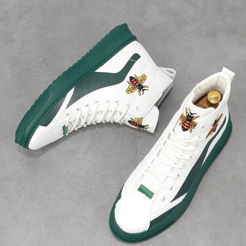 New men's Casual luxury designer black men"s shoes loafers male high-top luxury brand shoes beauty accessories casual shoes A6
New men's Casual luxury designer black men"s shoes loafers male high-top luxury brand shoes beauty accessories casual shoes A6