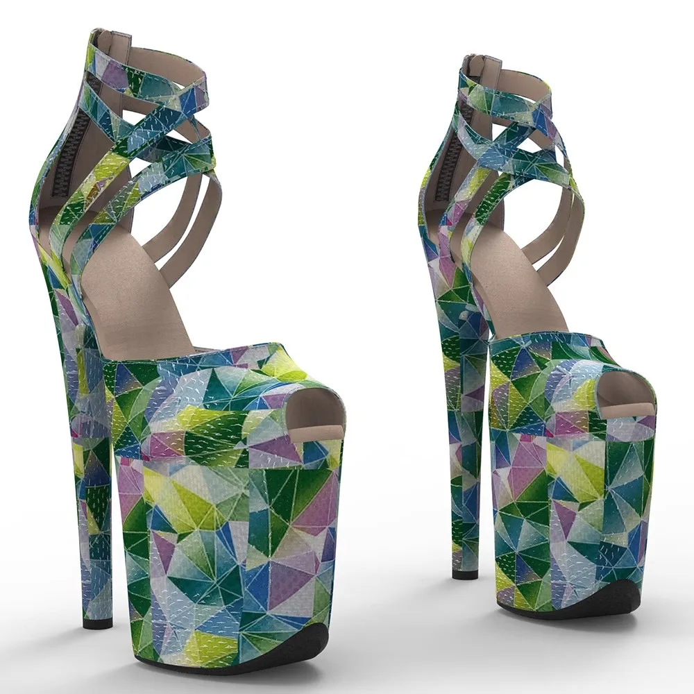 PU Uppre New Color Women's High Heel Sandals 20cm/8inch Sexy Model Show Shoes And Pole Dancing Shoes 003
PU Uppre New Color Women's High Heel Sandals 20cm/8inch Sexy Model Show Shoes And Pole Dancing Shoes 003