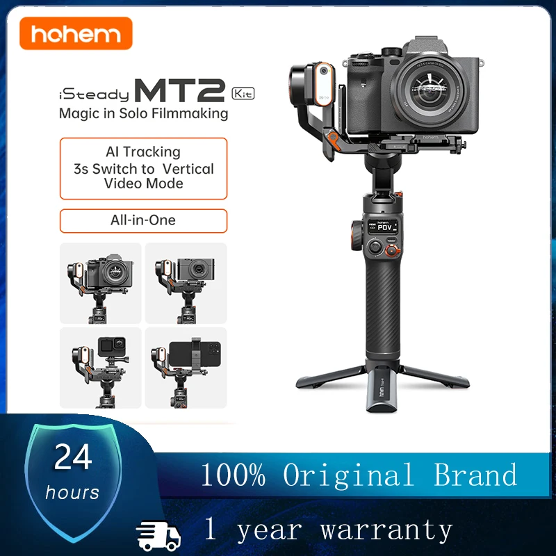 3-осевой шарнир Hohem iSteady MT2Kit для беззеркальной камеры, экшн-камеры, смартфона, стабилизатор для Sony/Nikon/Canon, нагрузка 1,2 кг
3-осевой шарнир Hohem iSteady MT2Kit для беззеркальной камеры, экшн-камеры, смартфона, стабилизатор для Sony/Nikon/Canon, нагрузка 1,2 кг
