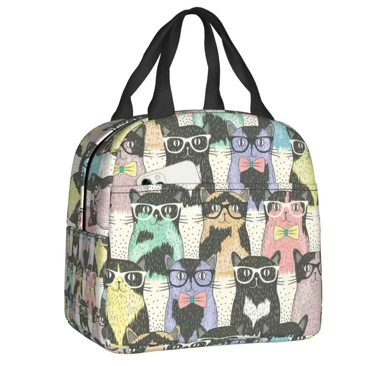 2024 New Hipster Cute Cats Lunch Box Multifunction Funny Kitten Thermal Cooler Food Insulated Lunch Bag Kids School Children
2024 New Hipster Cute Cats Lunch Box Multifunction Funny Kitten Thermal Cooler Food Insulated Lunch Bag Kids School Children