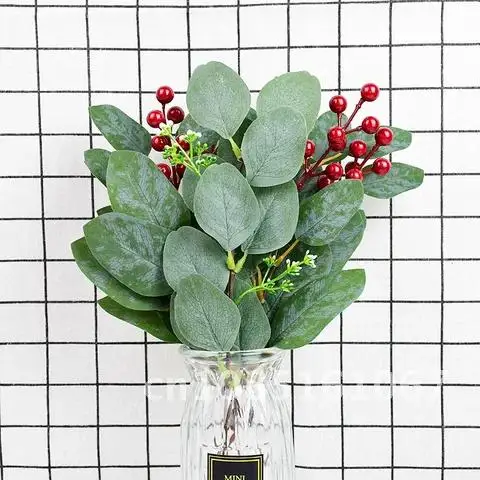 5 Pieces Silver Dollar Eucalyptus Leaves Decorations Artificial Eucalyptus Plant Branches for Holiday Greenery Wedding Arrangem
5 Pieces Silver Dollar Eucalyptus Leaves Decorations Artificial Eucalyptus Plant Branches for Holiday Greenery Wedding Arrangem
