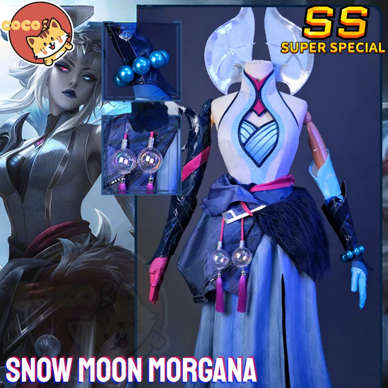 

LOL Snow Moon Morgana Cosplay Costume Game LOL Snow Moon Cosplay Morgana Costume Snow Moon Morgana Cosplay CoCos-SS