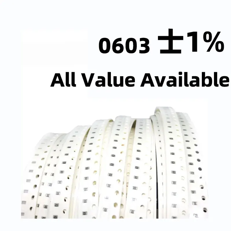 FreeShing 5000pcs 1% 0603 SMD resistor 0R ~ 10M 0.1 1 10 47 100 150 220 330 ohm 1K 2.2K 10K 100K 1R 10R 100R 220R 330R 470R 1M
FreeShing 5000pcs 1% 0603 SMD resistor 0R ~ 10M 0.1 1 10 47 100 150 220 330 ohm 1K 2.2K 10K 100K 1R 10R 100R 220R 330R 470R 1M