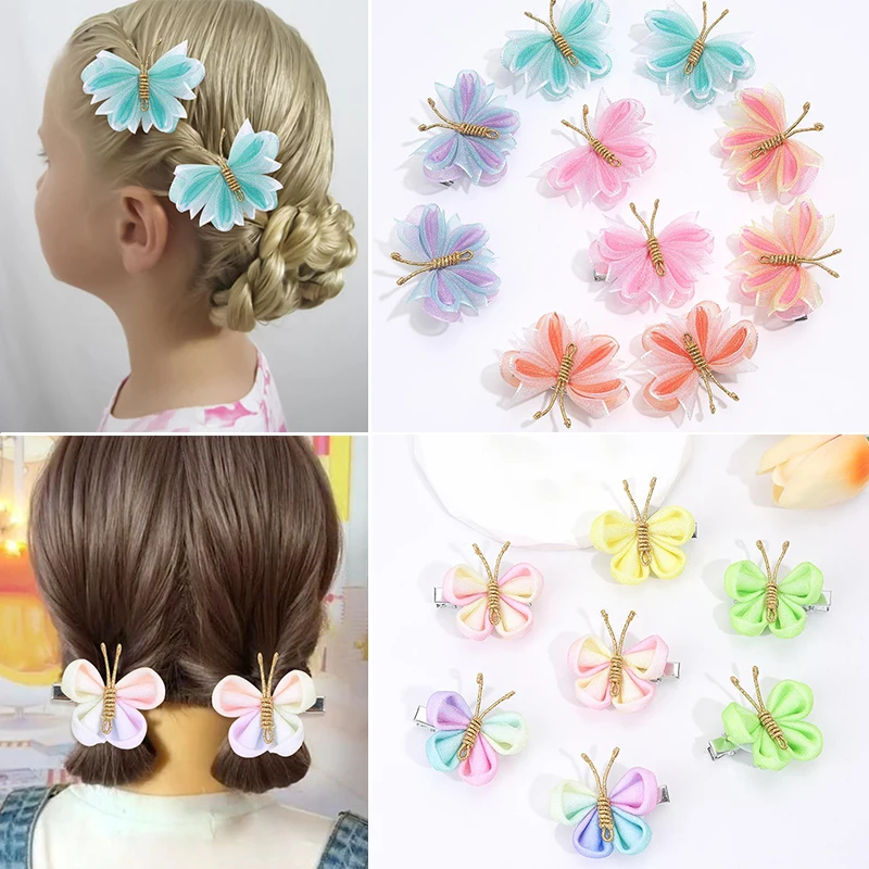 Oaoleer 10Pcs Colorful Mesh Butterfly Hair Clip Sweet Girls Handmade Flocked Bow Hairpin Kids Headwear Boutique Hair Accessories
Oaoleer 10Pcs Colorful Mesh Butterfly Hair Clip Sweet Girls Handmade Flocked Bow Hairpin Kids Headwear Boutique Hair Accessories