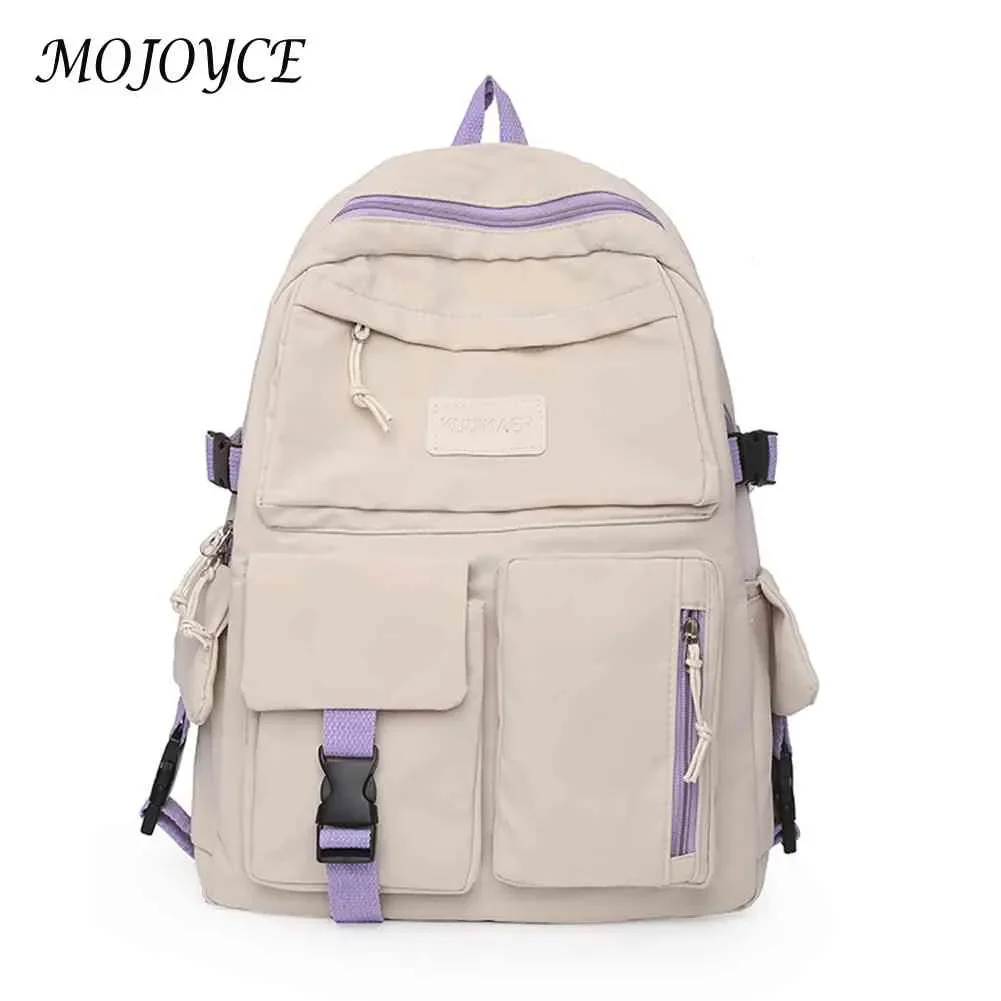Backpack Female Cute Student Girl Color College Multifunction Bag Contrast Schoolbag Women Shoulder Waterproof Backpack
Backpack Female Cute Student Girl Color College Multifunction Bag Contrast Schoolbag Women Shoulder Waterproof Backpack