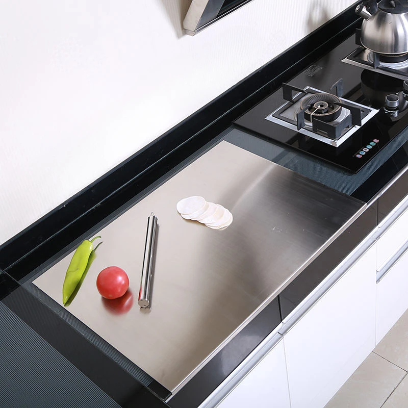 Stainless Steel Cutting Board 304 Food Grade Cutting Board Kneading Panel Rolling Panel and Panel Baking Cutting Board 
Stainless Steel Cutting Board 304 Food Grade Cutting Board Kneading Panel Rolling Panel and Panel Baking Cutting Board