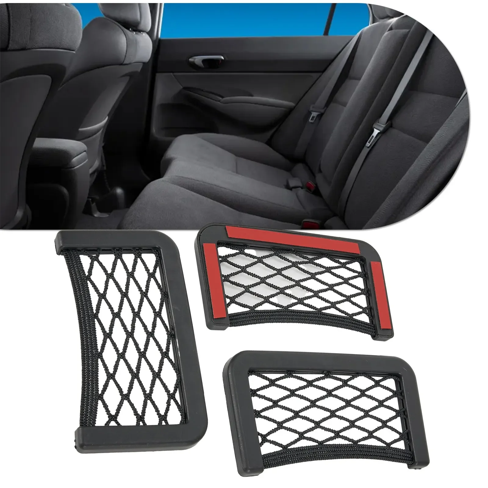 High Quality Car Net Bag Storage Net Bag Storage Useful Functional Professional Back Black Side Accessories Car
High Quality Car Net Bag Storage Net Bag Storage Useful Functional Professional Back Black Side Accessories Car