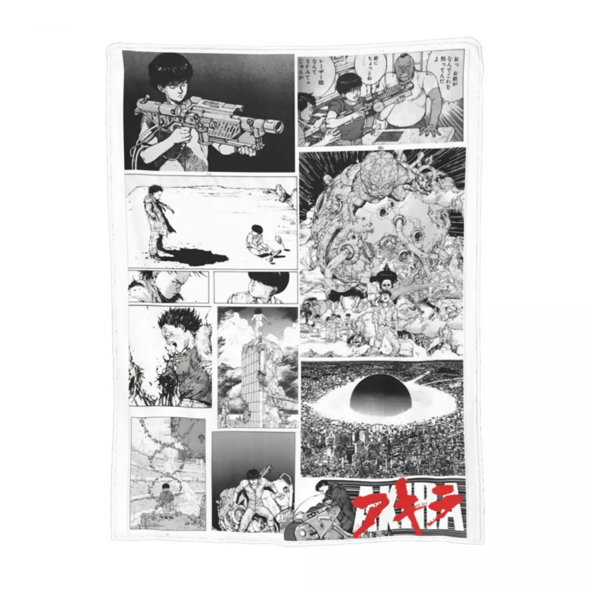 

Akira Manga Blanket Flanela Decoração Relaxe Macio Cobertor para Sofá Colcha Fina De Pelúcia Ao Ar Livre