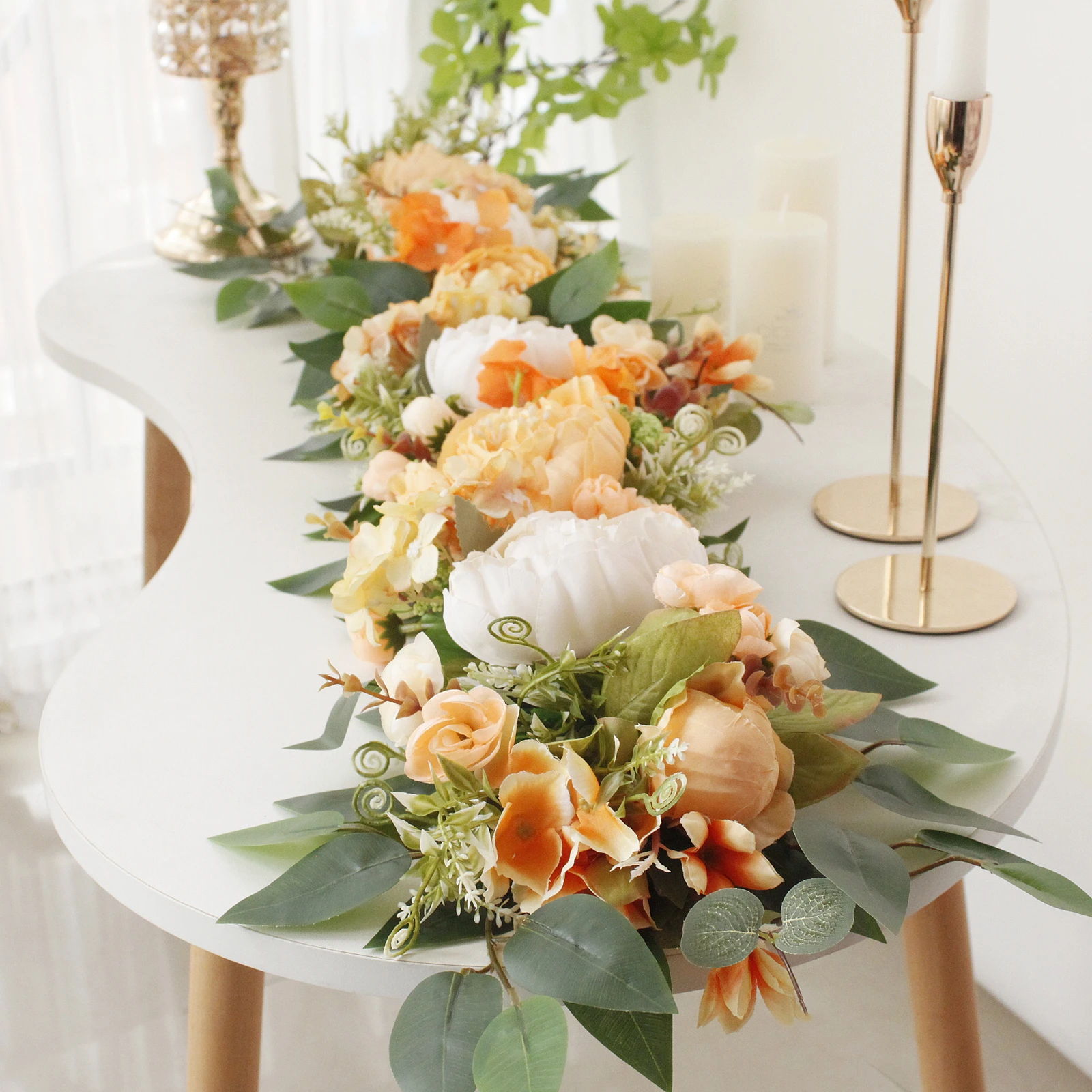 2Pcs Artificial Flower Rose Floral Wedding Arch Backdrop Decoration Party Dinner Table Wall Arrangement Welcome Sign Flower Vine
2Pcs Artificial Flower Rose Floral Wedding Arch Backdrop Decoration Party Dinner Table Wall Arrangement Welcome Sign Flower Vine