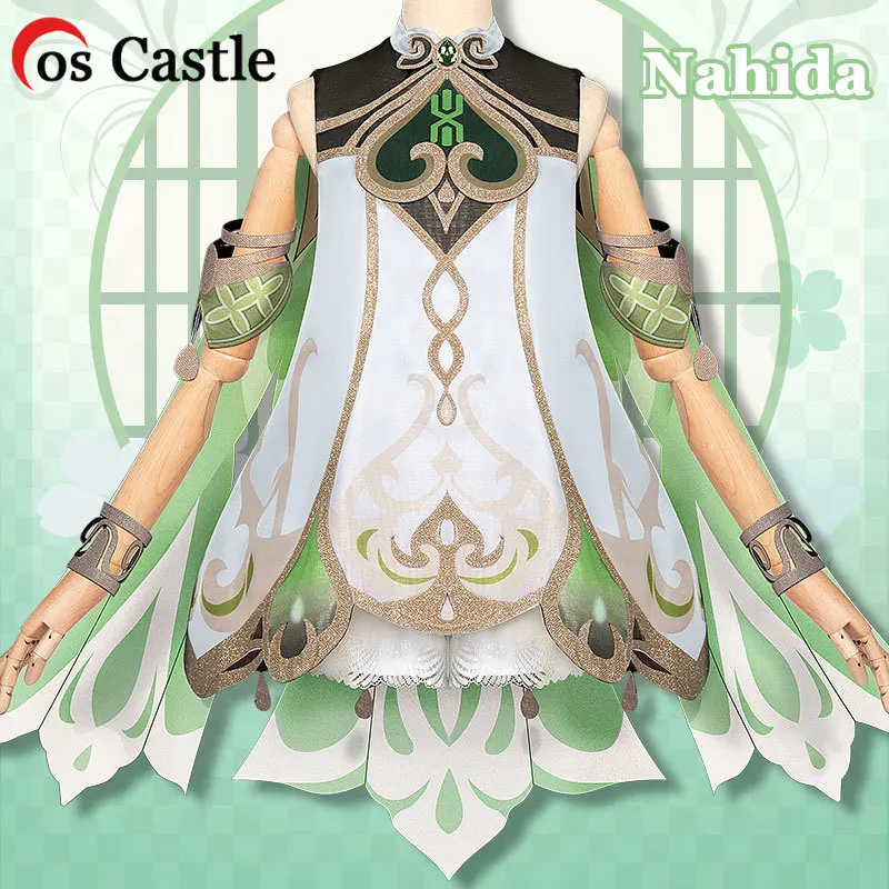 Cos Castle Genshin Impact Nahida Cosplay Costume Girl Women Dress Nahida Genshin Halloween Carnival Party Role Play Outfit Suits
Cos Castle Genshin Impact Nahida Cosplay Costume Girl Women Dress Nahida Genshin Halloween Carnival Party Role Play Outfit Suits