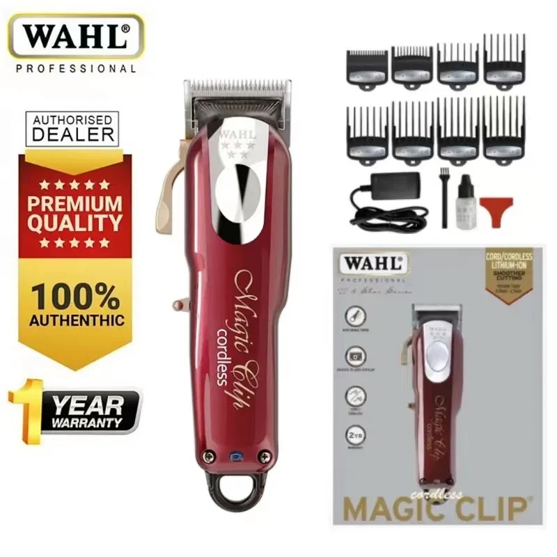 

Wahl 8148 Magic Clip Professional Hair Clipper for The Head Electric Cordless Trimmer for Men Barber Cutting Machine